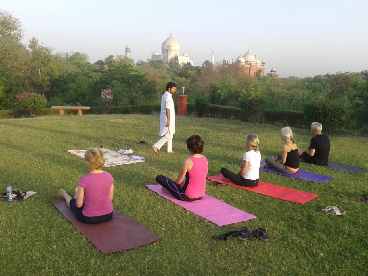 Taj Mahal Tour with Yoga & Meditation