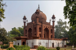 Red taj mahal