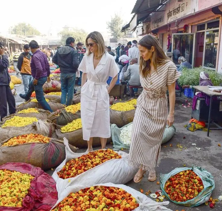 Jaipur Flower Market