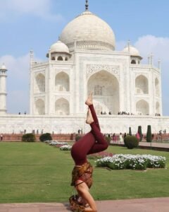 marie on Instagram Does this place look familiar Yep its the Taj Mahal but from an angle that doesnt quite capture its stunning symmetry I really…